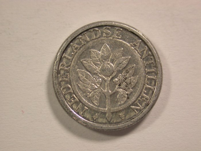  14306 Niederl. Antillen  1 Cent 1993 in unc Orginalbilder !!   