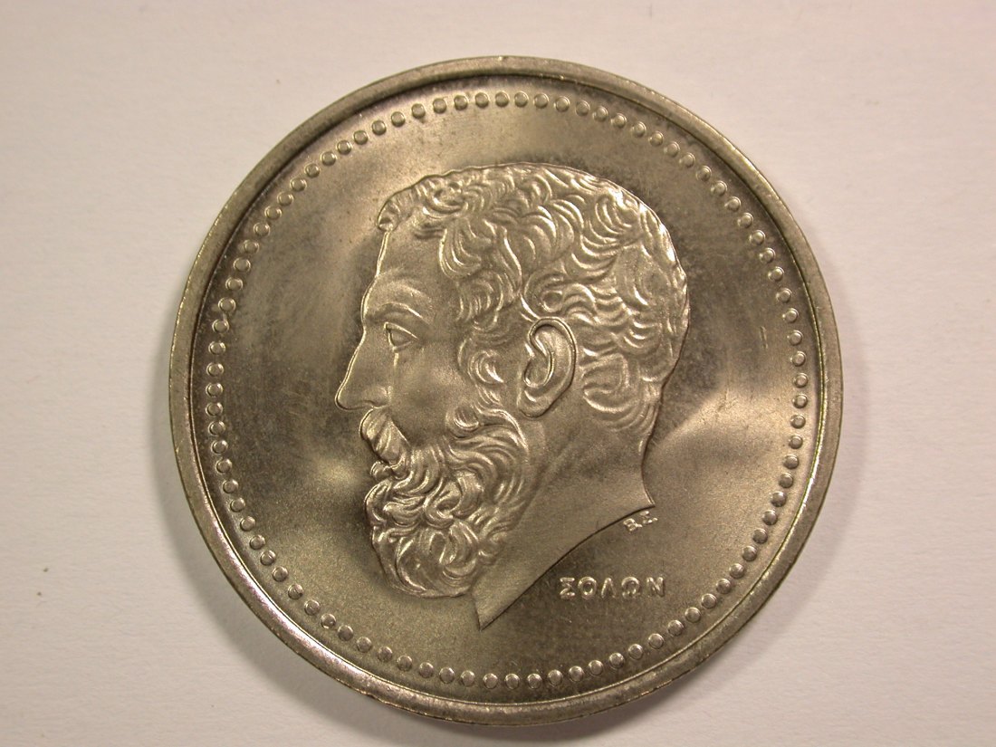  14306 Griechenland 50 Drachmen 1980 in ST-fein !! Orginalbilder !!   