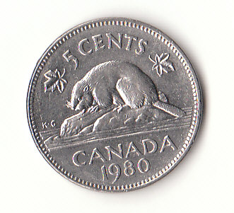  5 Cent Canada 1980 (H204)   