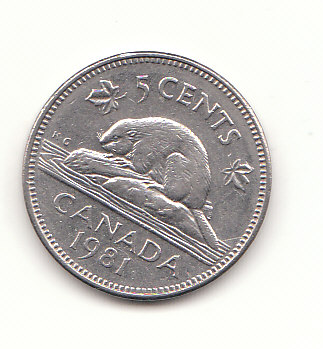  5 Cent Canada 1981 (H210)   