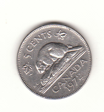  5 Cent Canada 1972 (H211)   