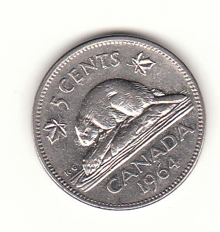  5 Cent Canada 1964 (H212)   