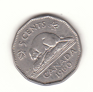  5 Cent Canada 1960 (H216)   