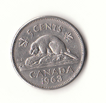  5 Cent Canada 1963 (H217)   