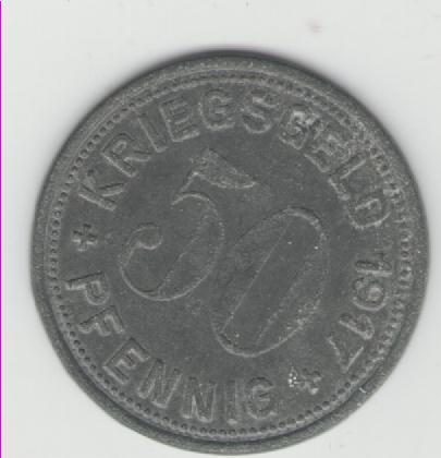  50 Pfennig Mettmann 1917(k363)   