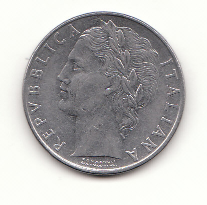  100 Lire Italien 1958 (H224)   