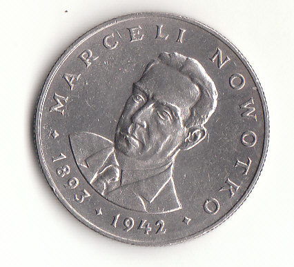  20 Zlotych 1976 Marceli Nowwotko  (H236)   