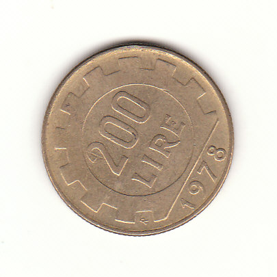  200 lire Italien 1978 (H244)   