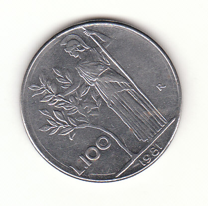  100 Lire Italien 1981 (H245)   