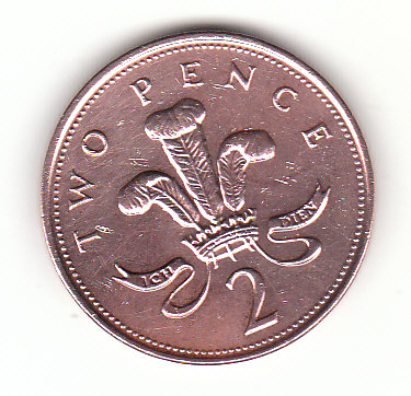  Großbritannien 2 Pence 2000 (H256)   