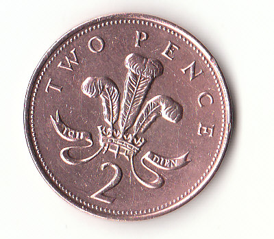  Großbritannien 2 Pence 2000 (H280)   