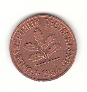  2 Pfennig 1984 F (H283)   