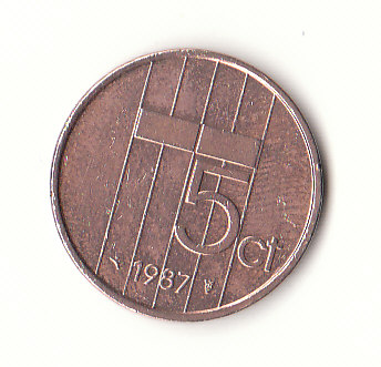  5 cent Niederlanden 1987 (H358)   