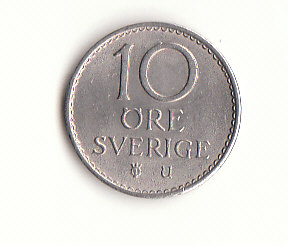  10 Öre Schweden 1967 (H378)   