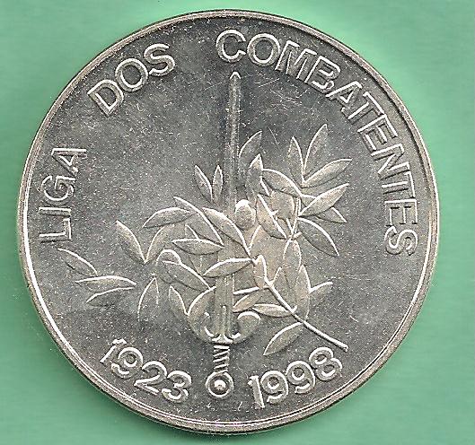 Portugal - 1000 Escudos 1998 Silber   