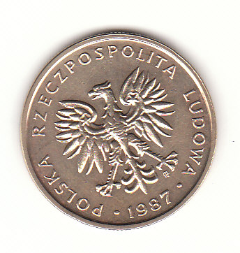  5 Zloty Polen 1987 (H382)   