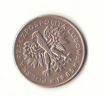 2 Zloty Polen 1985 (H396)   