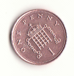  Großbritannien 1 Penny 1993(H398)   
