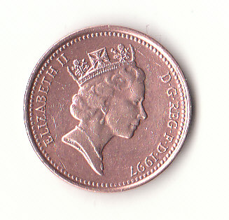  Großbritannien 1 Penny 1997 (F393)   