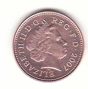  Großbritannien 1 Penny 2007 (F367)   