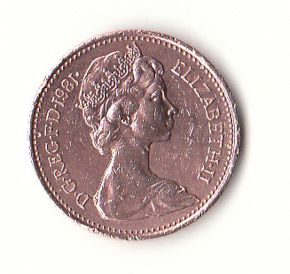  Großbritannien 1 Penny 1981 (G301)   