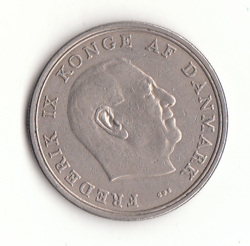  5 Kroner Dänemark 1965 (H415)   