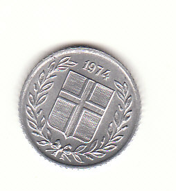  10 Aurar Island 1974 (H438)   