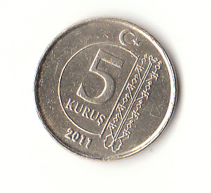  5 Kurus Türkei 2011 (H453)   