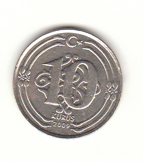 10Kurus Türkei 2009 (H455)