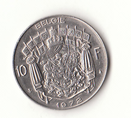  10 Francs Belgie 1972 (H476)   