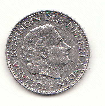  1 Gulden Niederlande 1967 (H480)   