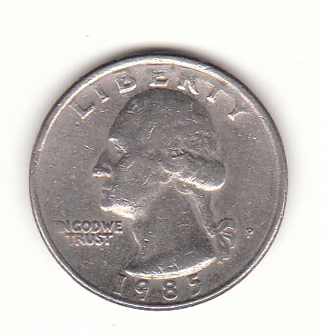  1/4 Dollar USA 1967 (H509)   