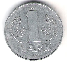 DDR 1 Mark 1982 A J.Nr.1514   