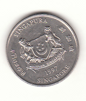  20 Cent Singapore 1997 (H536)   