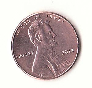  1 Cent USA 2014 ohne Mz. (H540)   