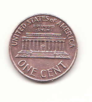  1 Cent USA 1972 ohne Münzzeichen  (H547)   