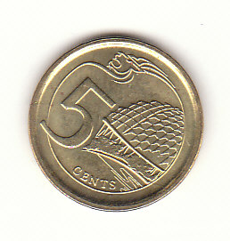  5 Cent Singapore 2013 (H558)   