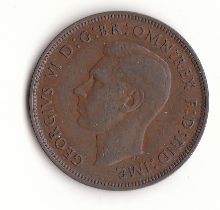 Großbritannien 1 Penny 1947 (H590)   