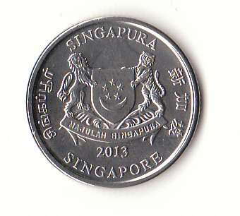  20 Cent Singapore 2013 (H591)   