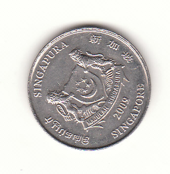  20 Cent Singapore 2009 (H595)   