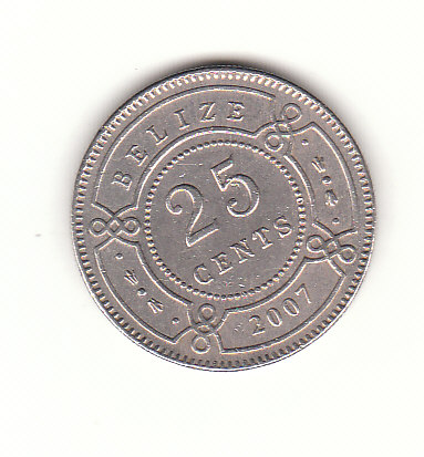 25 Cent Belize 2007 (G152)   