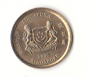  5 Cent Singapore 2005 (H609)   