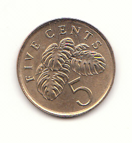  5 Cent Singapore 2005 (H609)   