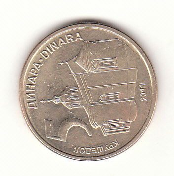 5 Dinara Republik Serbien 2011 (H632)