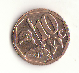  10 Cent Süd- Afrika 2002 (H641)   