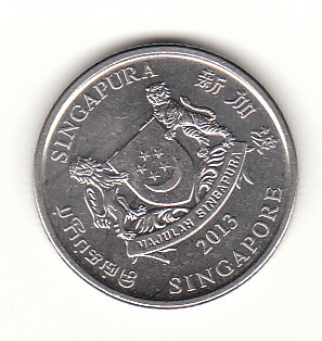  20 Cent Singapore 2013 (H661)   