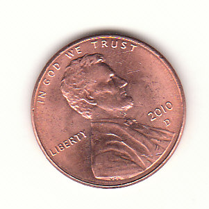 1 Cent USA 2010 Mz. D (H665)