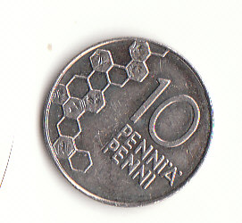  Finnland 10 Pennia 1995 (H670)   