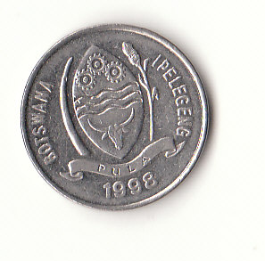  10 Thebe Botswana 1998 (H684)   