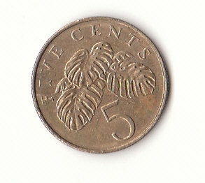  5 Cent Singapore 1997 (H706)   